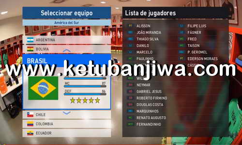 PES 2017 Option File World Cup Russia 2018 For PTE Patch v6.1 by Pro Games Ketuban Jiwa