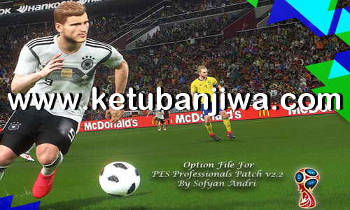 PES 2018 Professionals 2.2 Option File Update 18/06/2018