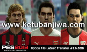 PES 2013 Option File Transfer Update 05 July 2018 by Micano4u Ketuban Jiwa
