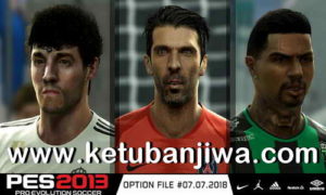 PES 2013 Option File Transfer Update 07 July 2018 by Micano4u Ketuban Jiwa