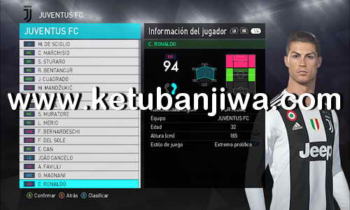 PES 2018 Summer Transfer Option File Update 11 July 2018 For PTE Patch v5.1 by ZeroPes Ketuban Jiwa