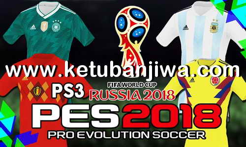 PES 2018 Team Export v3 AIO World Cup Russia 2018 For PS3 OFW BLES + BLUS by Fernandopes