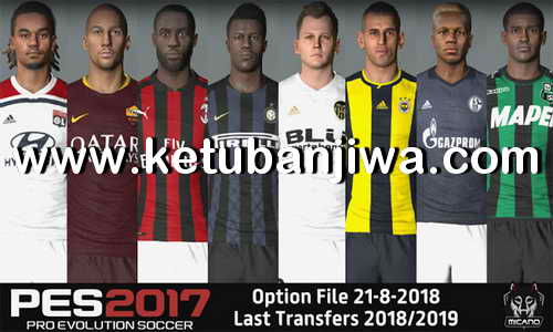 PES 2017 Next Season Patch 2019 Option File 21 August 2018 by Micano4u Ketuban Jiwa