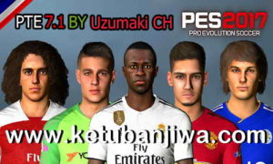 PES 2017 PTE Patch 7.1 AIO Single Link Unofficial Big Update Season 2018-2019 by Uzumaki CH Ketuban Jiwa