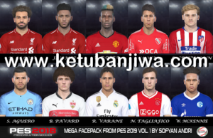PES 2018 Mega Facepack From PES 2019 Vol. 1 by Sofyan Andri Ketuban Jiwa