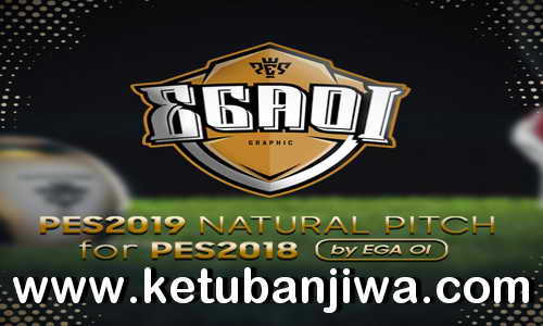 PES 2018 Natural Pitch + Turf + 3D Grass Like PES 2019 by EgaOi Ketuban Jiwa