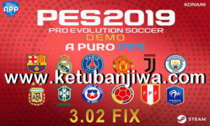 PES 2019 Demo APP Patch 3.02 Fix Updae Ketuban Jiwa