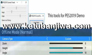 PES 2019 Demo Camera Tweak + Crowd Disabler Tools by MjTs-140914 Ketuban Jiwa