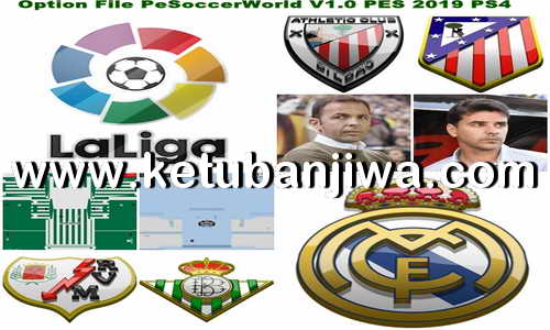 PES 2019 PS4 PeSoccerWorld Option File v1.0 Ketuban Jiwa