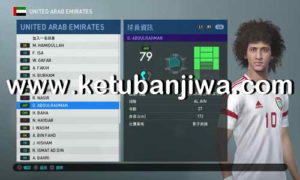 PES 2019 PS4 WEHK Option File - Export Data v0.1 Ketuban Jiwa
