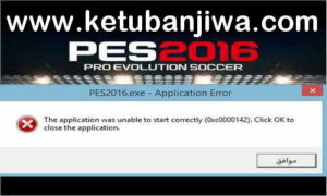 PES 2016 Fix 0xc0000142 Error After Install Patch by Micano4u Ketuban Jiwa