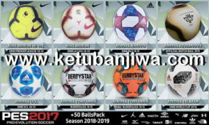 PES 2017 Big Ball Pack Season 18-19 Ketuban JiwaPES 2017 Big Ball Pack Season 18-19 Ketuban Jiwa