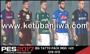 PES 2017 Next Season Patch 2019 Big Tattoo Pack by Micano4u Ketuban JiwaPES 2017 Next Season Patch 2019 Big Tattoo Pack by Micano4u Ketuban Jiwa