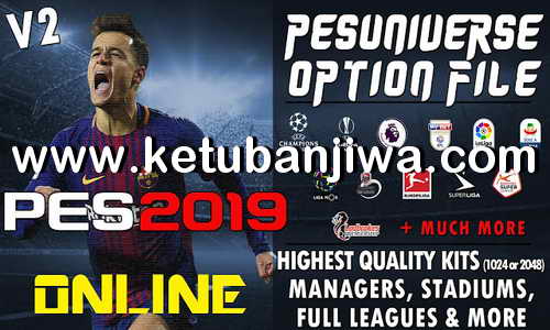 PES 2019 PES Universe Option File v2 AIO For PS4 + PC Ketuban Jiwa