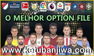 PES 2019 PS4 + PC Pes Vício BR Option File v4 AIO Ketuban Jiwa