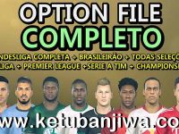 PES 2019 PesVícioBR Option File v3 AIO For PS4 + PC Ketuban Jiwa