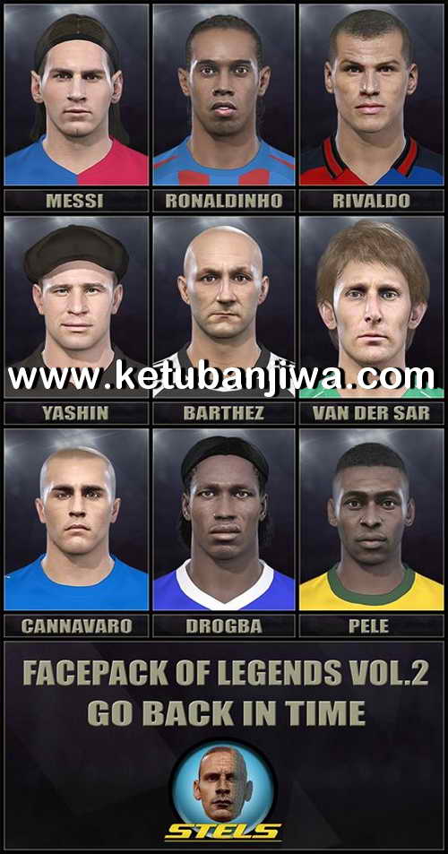 PES 2018 Facepack Of Legends Vol. 2 by Stels Ketuban Jiwa