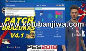 PES 2018 XBOX360 Brazukas Patch 4.1 AIO Season 2019 Ketuban Jiwa