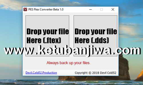 PES 2019 Ftex Converter Tool v1.0 Beta by Devil Cold52 Ketuban Jiwa