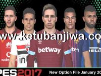 PES 2017 Next Season Patch Option File January 2019 PES 2017 Next Season Patch Option File January 2019 by Micano4u Ketuban Jiwa