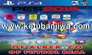 PES 2018 Futbol Real Option File Total Patch v10 AIO Single Link For PS4 by Alber & Co Ketuban Jiwa