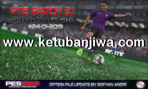 PES 2019 Option File Update 24 January For PTE Patch v3.1 by Sofyan Andri Ketuban Jiwa