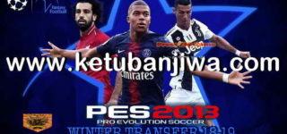 PES 2013 PS3 Option File European Version Season 14/15