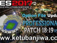 PES 2017 Mega Update Winter Transfer Season 2019 For Professionals Patch v5.1 by Deison Zito Ketuban Jiwa