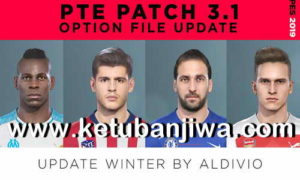 PES 2019 Option File Full Winter Transfer For PTE Patch v3.1 by Aldivio Ketuban Jiwa