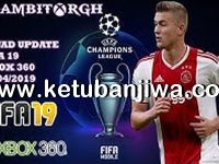 FIFA 19 XBOX360 Squad Update 18/04/2019 FIFA 19 Squad Update 18 April 2019 For XBOX 360 by Gambit Ketuban Jiwa