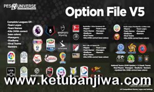 PES 2019 PESUniverse Option File v5 AIO For PC Ketuban Jiwa
