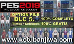 PES 2019 PS4 Option File DLC 5.0 AIO by Rvgrapha Ketuban Jiwa