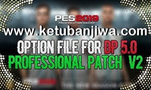 PES 2019 Professionals Patch v2 Option File Compaible DLC 5.0 Ketuban Jiwa