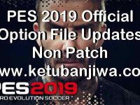 PES 2019 Official Option File 09 May 2019 For Non Patch