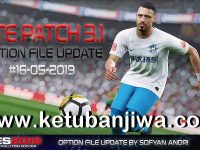 PES 2019 Option File Update 16/05/2019 For PTE Patch v3.1 PES 2019 Option File Update 16 May 2019 For PTE Patch v3.1 by Sofyan Andri Ketuban Jiwa