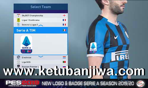 PES 2019 New Logo + Badge Serie A Season 19-20 by Sofyan Andri Keuban Jiwa