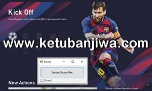 PES 2020 Encrypt + Decrypt Tool For PS4 Demo by Panos Ketuban Jiwa