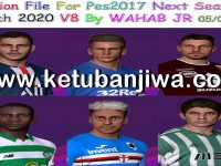 PES 2017 Next Season Patch 2020 Option File 05/09/2019 PES 2017 Option File Summer Transfer Update 05 September 2019 For Next Season Patch 2020 by Wahab Jr Ketuban Jiwa