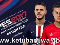 PES 2017 Next Season Patch 2020 Option File 21 October 2019 PES 2017 Next Season Patch 2020 Option File 21 October 2019 by Micano4u Keuban Jiwa