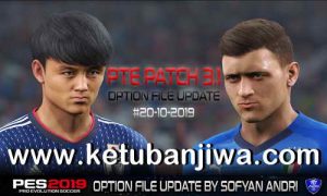 PES 2019 Option File Update 20 October 2019 For PTE Patch v3.1 Season 2020 by Sofyan Andri Ketuban Jiwa