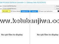 eFootball PES 2020 DpFileList Generator Tools v1.1 For DLC 2.0 by MjTs-140914 Ketuban Jiwa