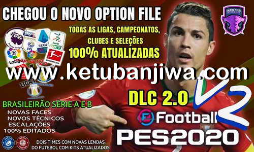 eFootball PES 2020 Option File 2.0 AIO Compatible DLC 2.00 For PS4 by Emerson Pereira Ketuban Jiwa