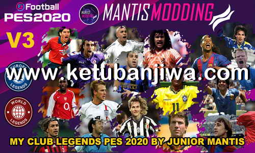 PES 2020 MyClub Legends v3 Offline DLC 3.00 by Junior Manis Ketuban Jiwa