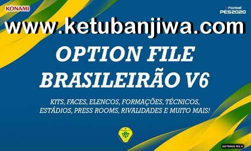 PES 2020 Option File Brasileirão v6 DLC 7.0 For PS4 by Editmos Ketuban Jiwa