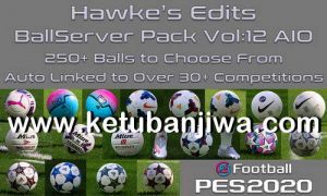 eFooball PES 2020 Ball Server Sider Volume 12 AIO For PC by Hawke Ketuban Jiwa