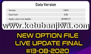 PES 2020 Option File Transfer Update 13 August 2020 For Andri Patch 8.0 by Sofyan Andri Ketuban Jiwa