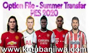 eFootball PES 2020 Option File All Summer Transfer Update 11 October 2020 For Original Games + EvoWeb Patch Ketuban Jiwa