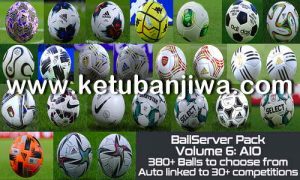 PES 2021 + PES 2020 Ballserver Pack v6 AIO by Hawke Ketuban Jiwa