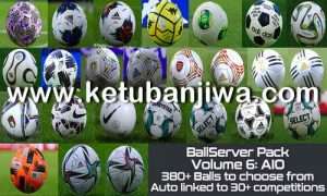 PES 2021 + PES 2020 Ballserver Pack v6 AIO by Hawke Ketuban Jiwa