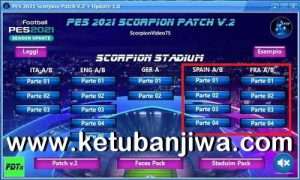 PES 2021 Scorpion Patch v2 + Update v1.0 Ketuban Jiwa